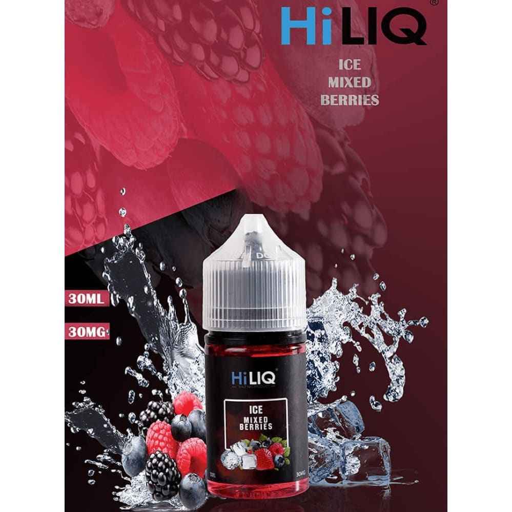 نكهة توت مشكل ايس سولت نيكوتين من هاي