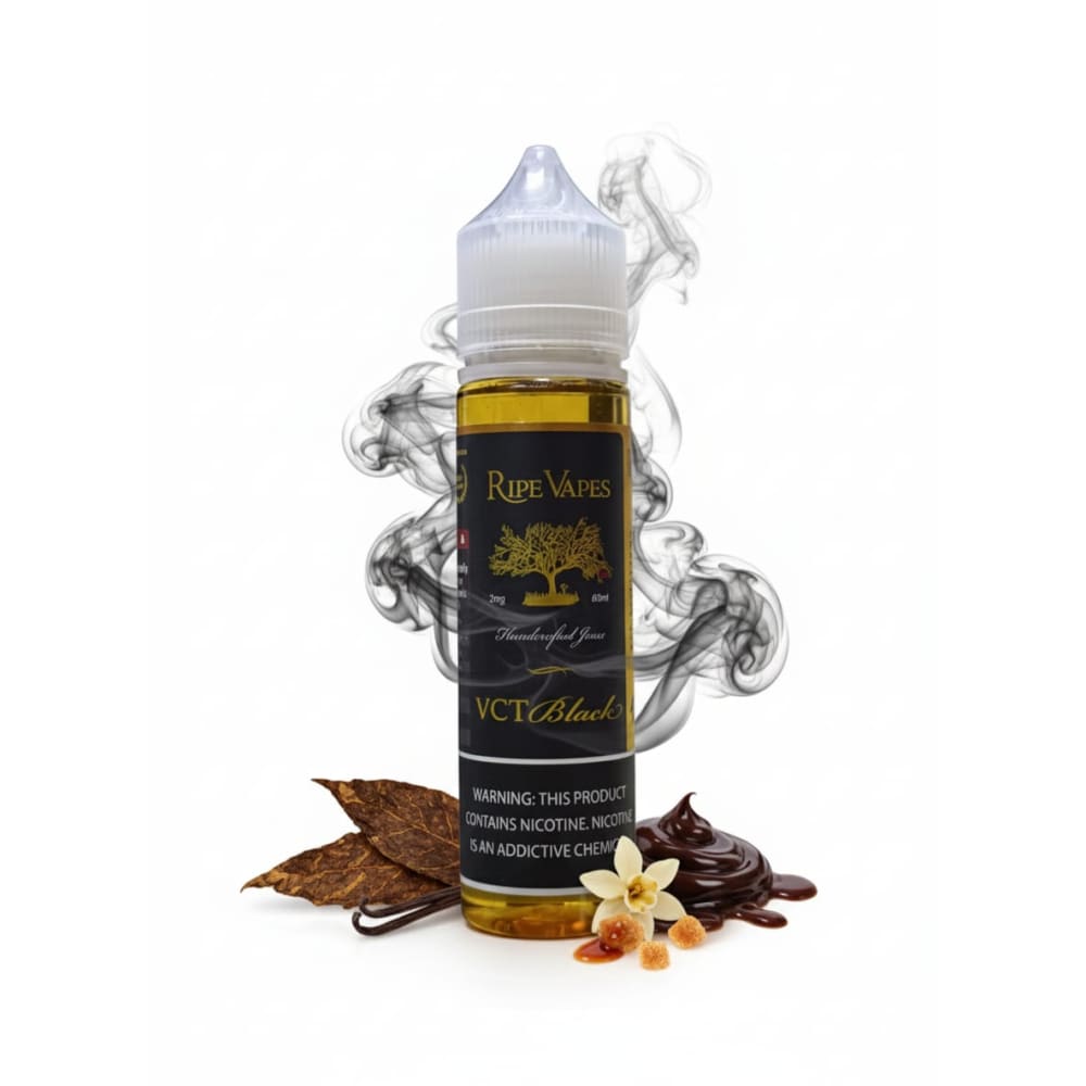 VCT BLACK نكهة فيب في سي تي بلاك توباكو فانيلا - نيكوتين 3