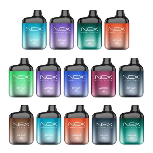 AIR BAR NEX سحبة سيجارة اير بار نيكس 6500 شفطة 20 نيكوتين
