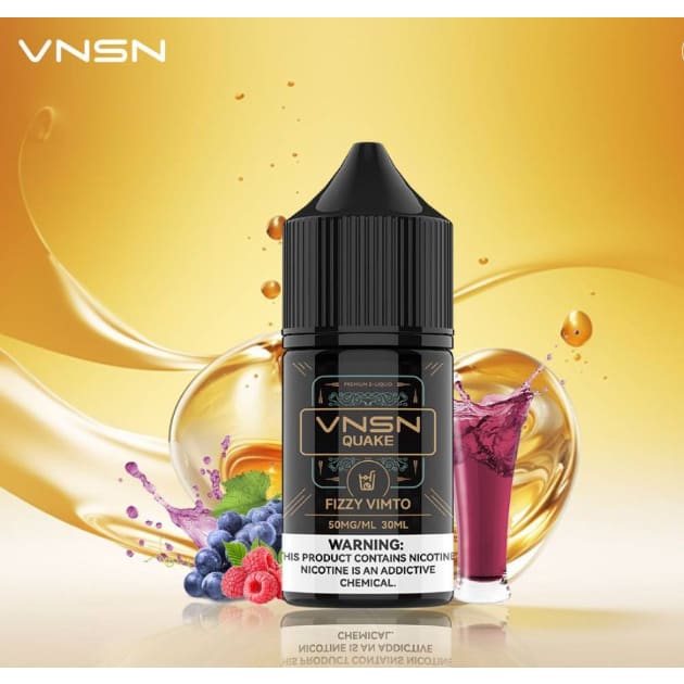 نكهة فيزي فيمتو سولت نيكوتين من فنسن VNSN QUAKE - نيكوتين 50