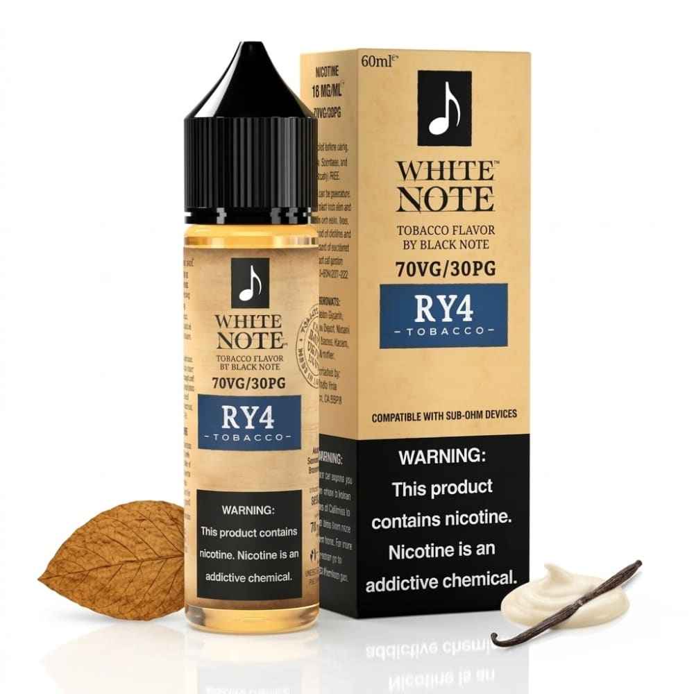نكهة فيب توباكو سويت كريم من بلاك نوت White Note RY4 Sweet