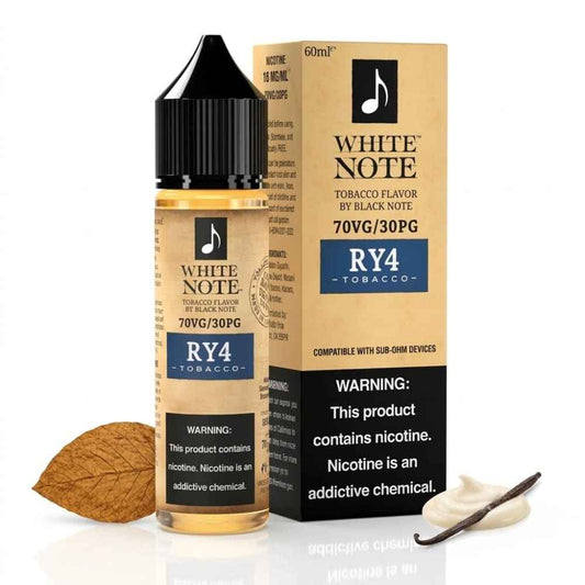 نكهة فيب توباكو سويت كريم من بلاك نوت White Note RY4 Sweet