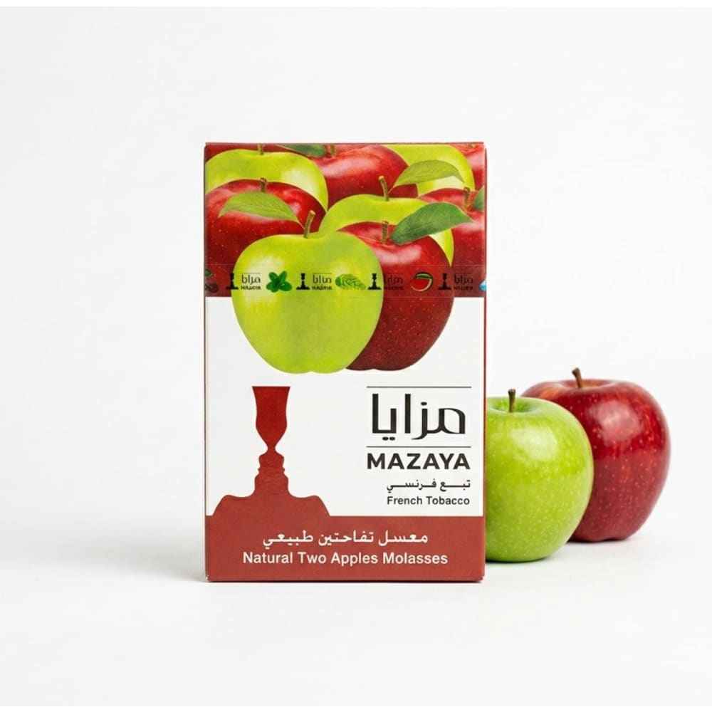 معسل تفاحتين 50 جرام من مزايا MAZAYA