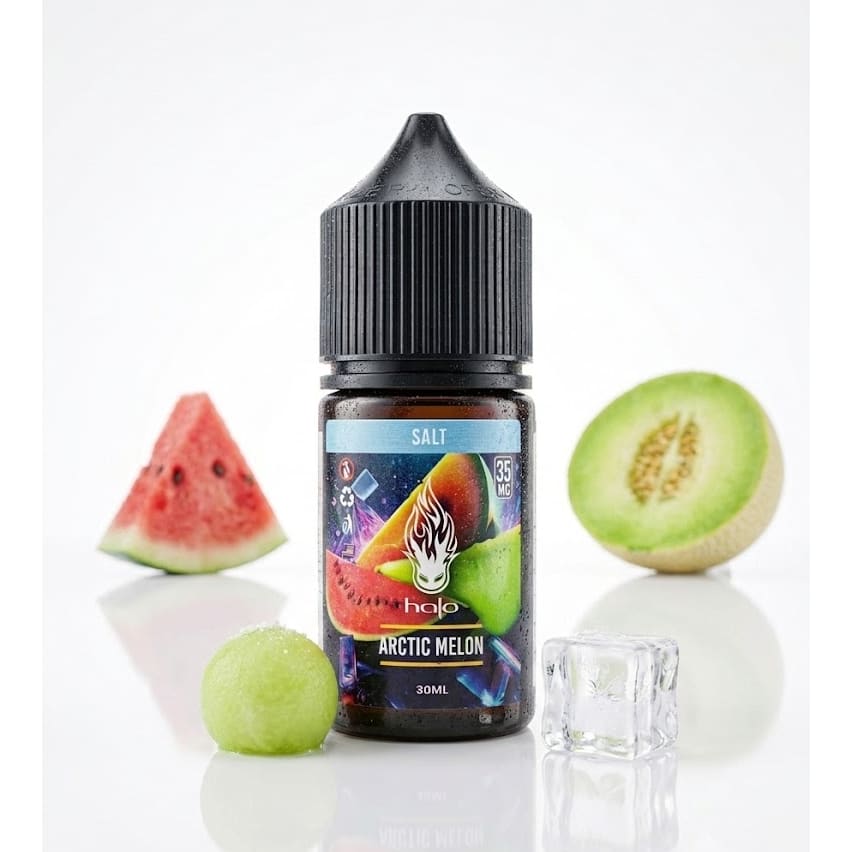 نكهة بطيخ شمام ايس هالو سولت نيكوتين Halo Arctic Melon