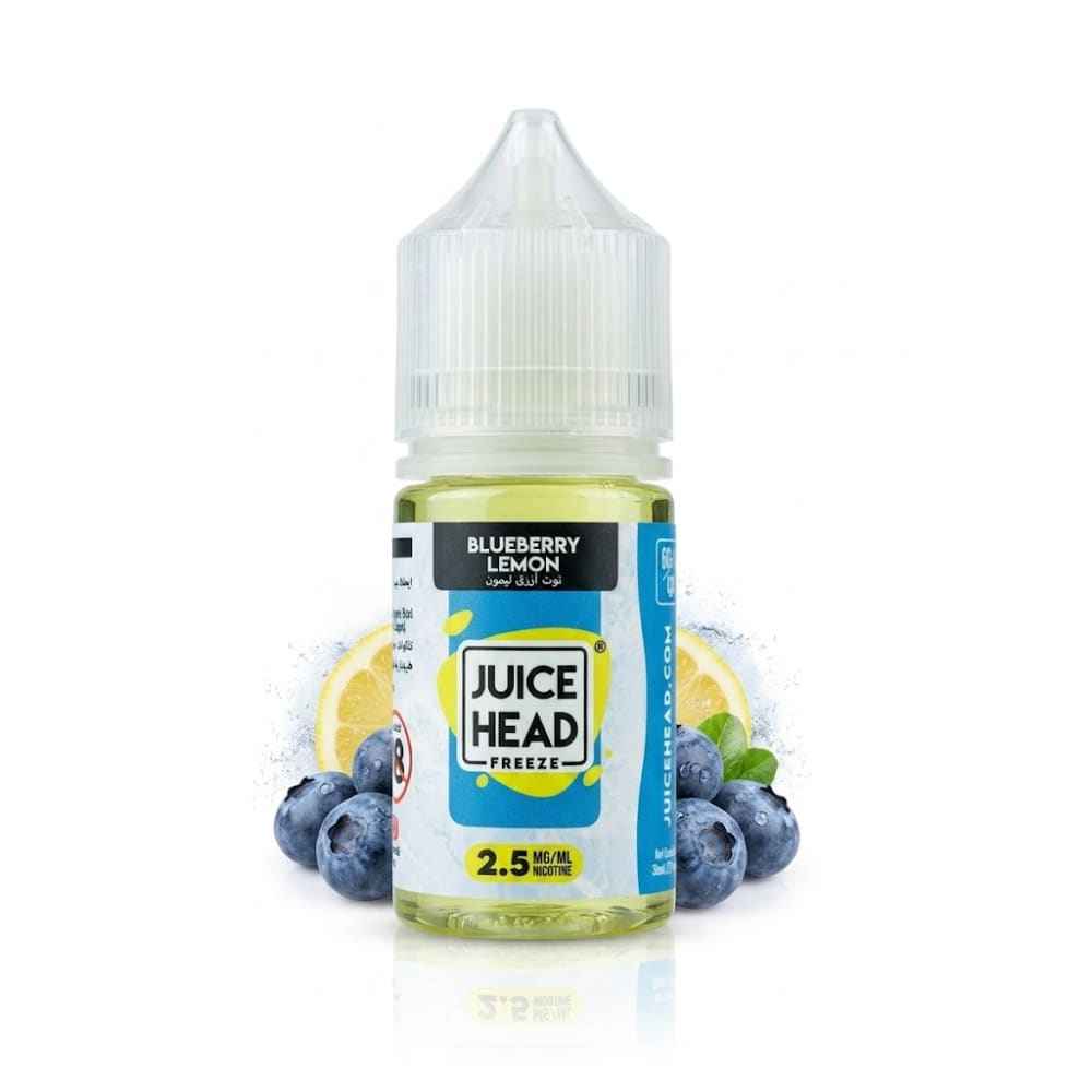 نكهة جوس هيد توت ازرق ليمون ايس سولت نيكوتين JUICE HEAD