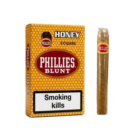 حبة واحدة من سيجار فيليس نكهة عسل Phillies Blunt Honey