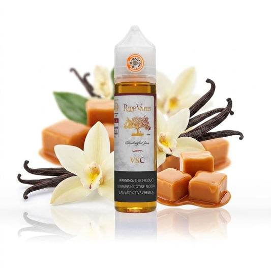 VCT VSC نكهة فيب فانيلا سويت كراميل في سي تي من رايب فيب