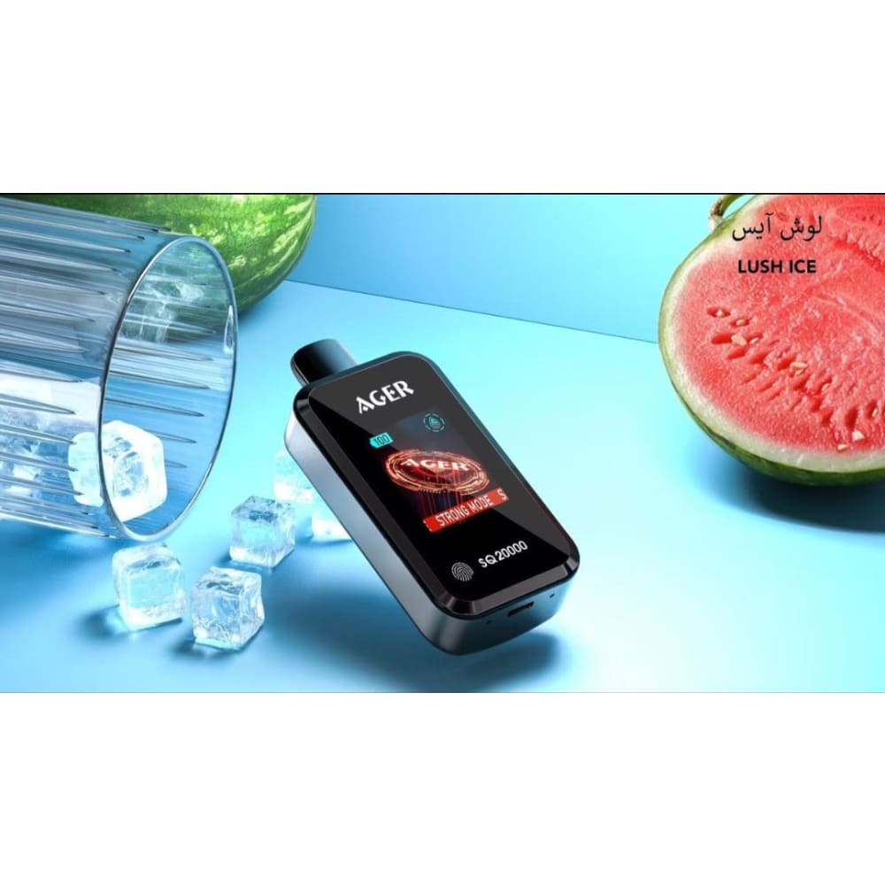 AGER سحبة سيجارة اجير 20000 شفطة 50 نيكوتين عدة نكهات