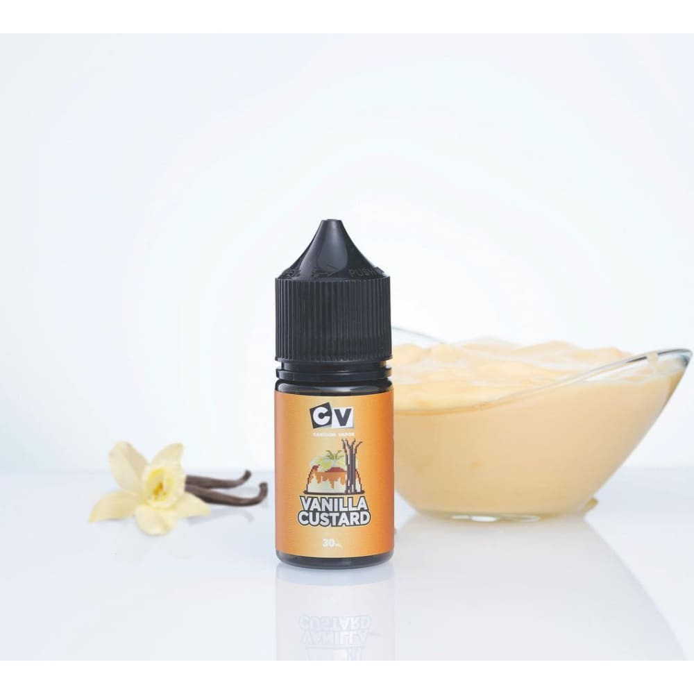 CV نكهة فانيلا كاسترد سولت نيكوتين من سي نيكوتين 30