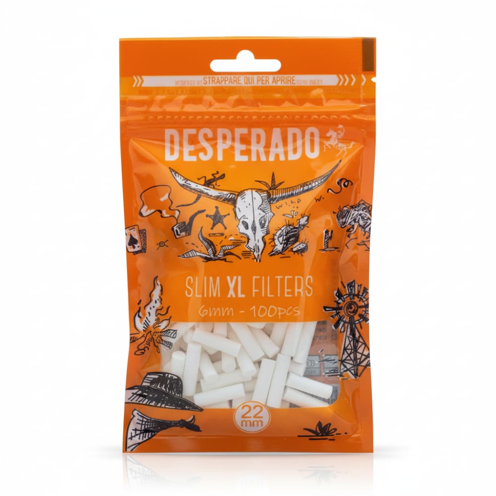 فلاتر قطن ديسبيردو Desperado Slim XL Filters 6 mm