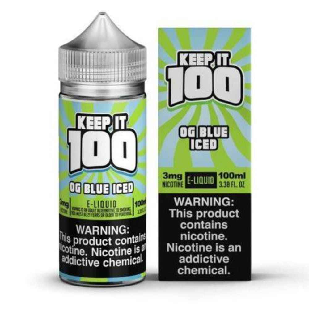 KEEP IT 100 نكهة فيب سلاش توت ايس 100 مل من كيب ات