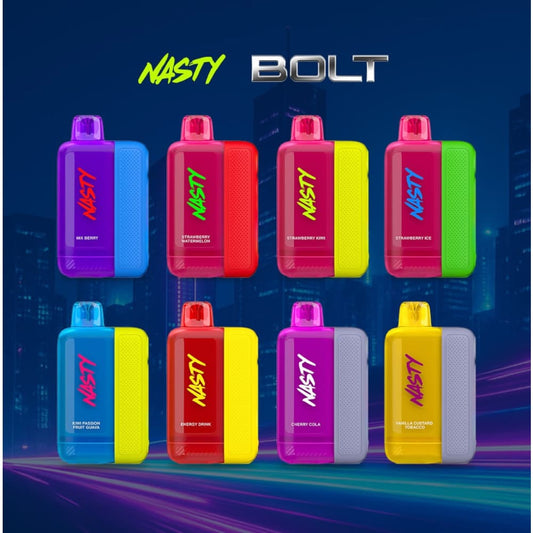 NASTY BOLT 50000 سحبة سيجارة ناستي بولت 50000 شفطة 20