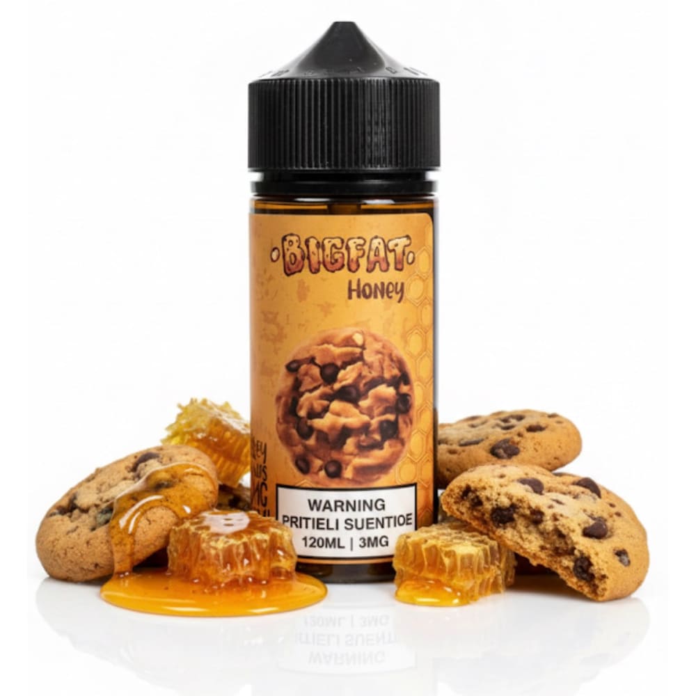 نكهة فيب 100 مل كوكيز عسل من بيق فات BIGFAT - نيكوتين 2