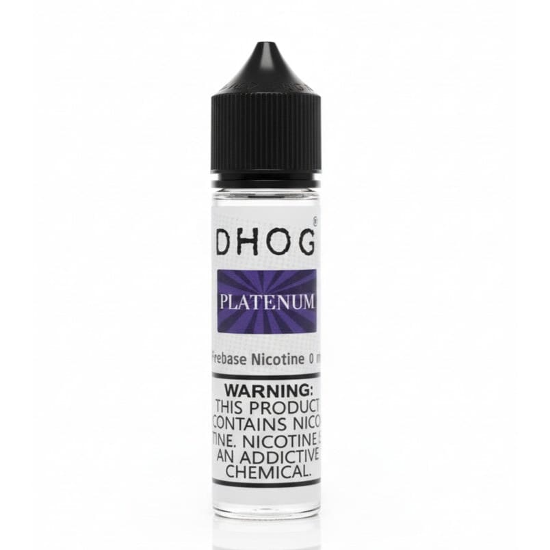 نكهة فيب بدون نكهة بدون نيكوتين بلاتينيوم من DHOG - نيكوتين