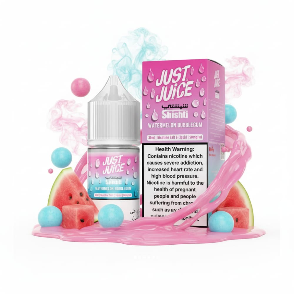نكهة علكة بطيخ سولت نيكوتين من شيشتي JUST JUICE SHISHTI