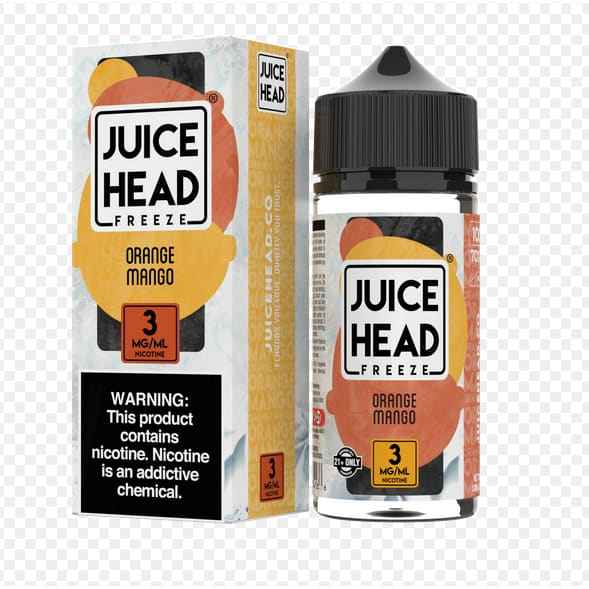 نكهة فيب مانجو برتقال ايس من جوس هيد (100مل) JUICE HEAD