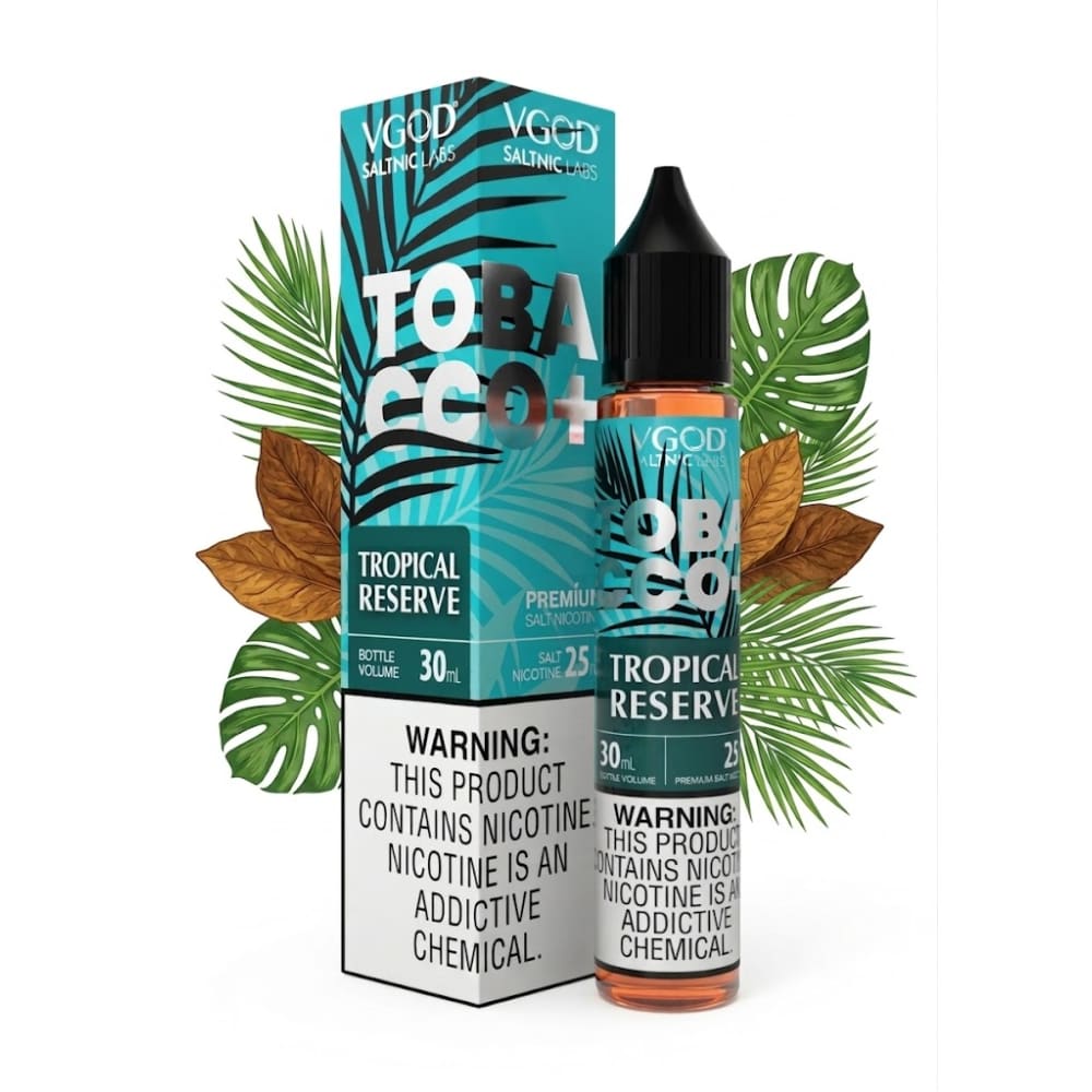 VGOD نكهة توباكو استوائي سولت نيكوتين من فيقود - نيكوتين 25