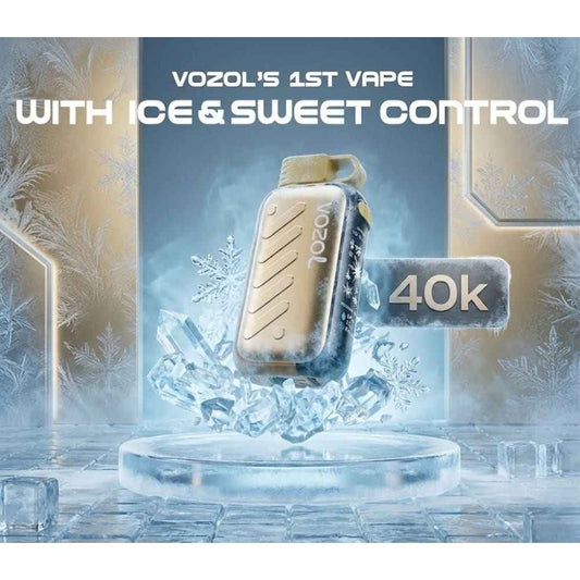 VOZOL GEAR ICE&SWEET سحبة سيجارة فوزول قير 40000 شفطة عدة