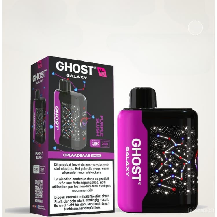 Ghost Galaxy سحبة سيجارة قوست جالكسي 25000 شفطة 50 نيكوتين