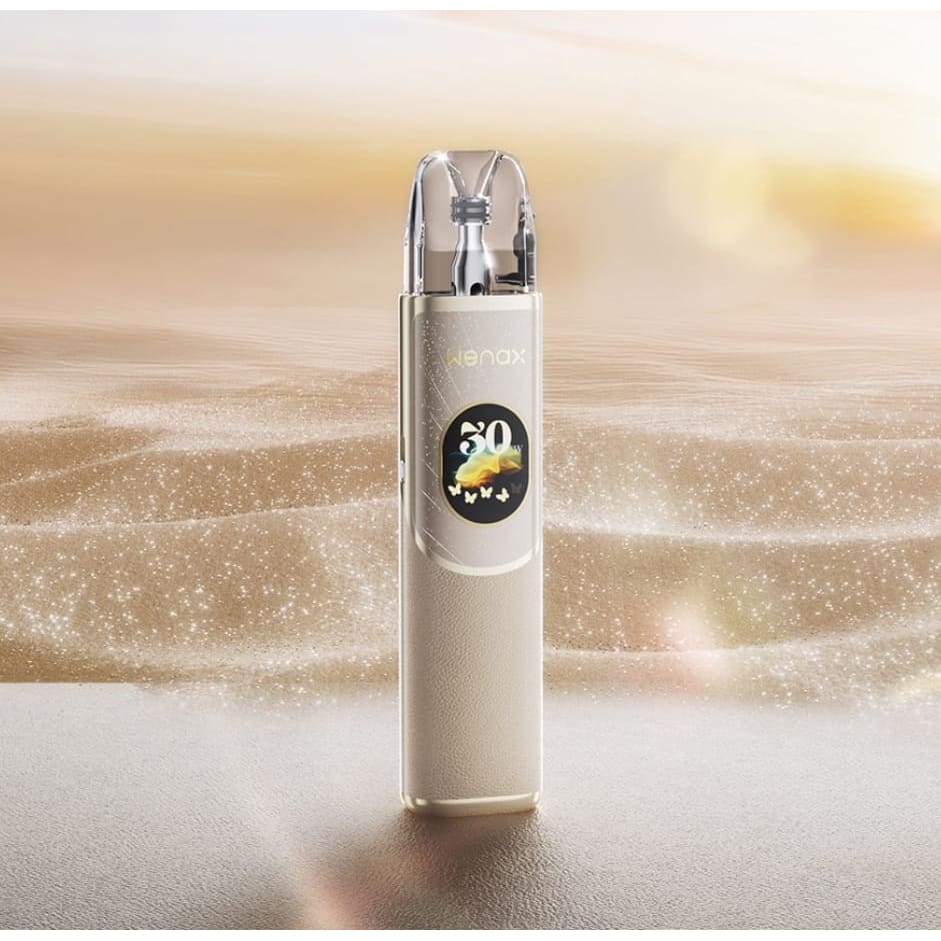 جهاز سحبة و شيشة ويناكس كيو 2 من WENAX GEEK VAPE Q2 ذهبي