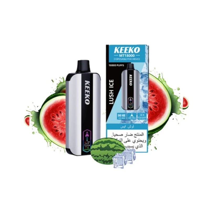 KEEKO سحبة سيجارة كيكو 18000 شفطة 50 نيكوتين عدة نكهات