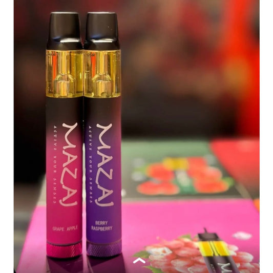 MAZAJ NANO سحبة سيجارة مزاج نانو 1200 شفطة 50 نيكوتين عدة