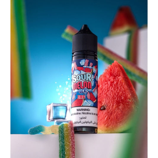 نكهة فيب بطيخ حامض ايس من ترك TRUK نيكوتين 3