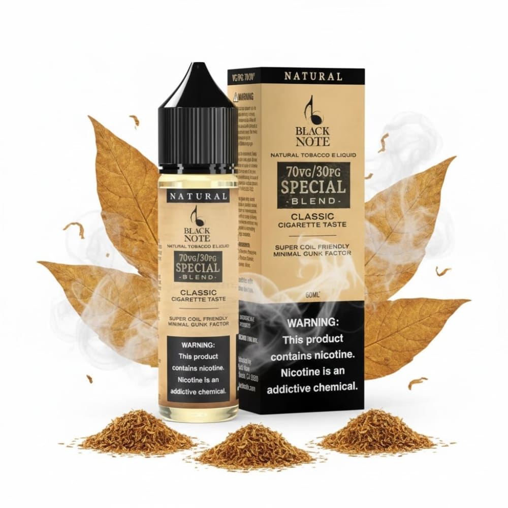 نكهة فيب سبيشل توباكو بليند من بلاك نوت Black Note Special