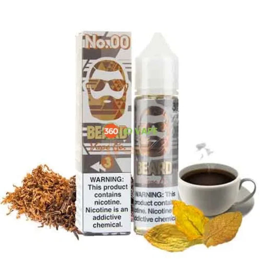 نكهة فيب توباكو كوفي من بيرد BEARD NO.00 نيكوتين 3