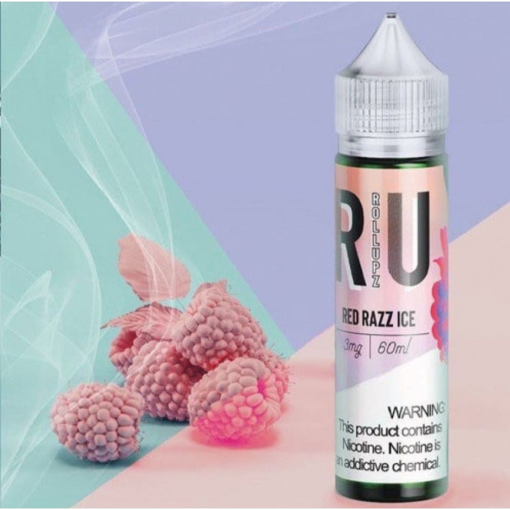 نكهة فيب توت ايس من رول ابز RED RAZZ نيكوتين 3