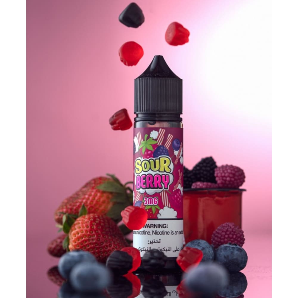 نكهة فيب توت بيري حامض من ترك TRUK نيكوتين 3