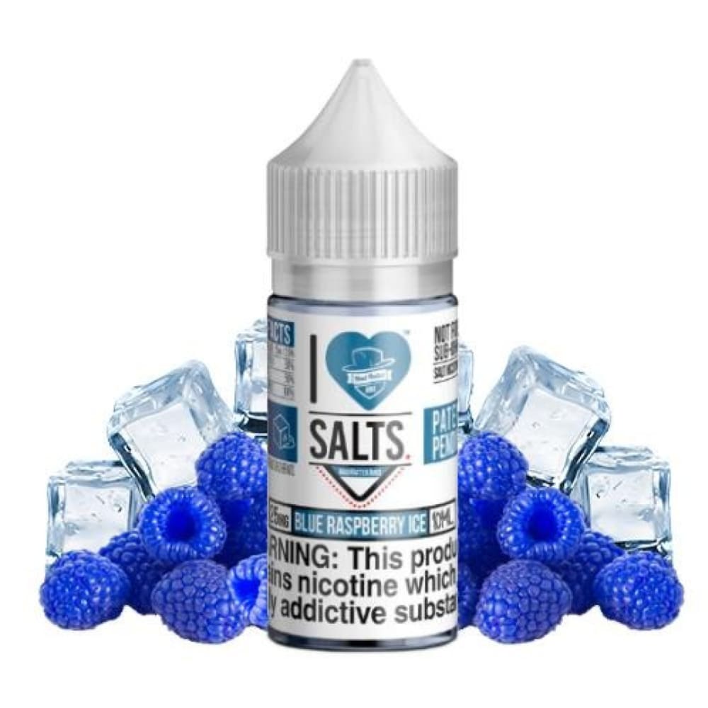 نكهة توت ازرق ايس سولت نيكوتين من اي لوف نيكوتين 25