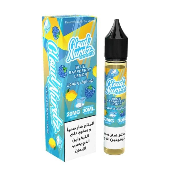 نكهة توت ازرق ليمون ايس سولت نيكوتين من كلاود نيردز CLOUD