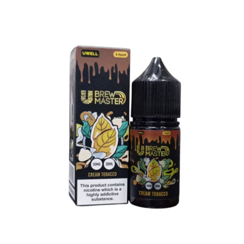 Uwell نكهة كريم توباكو سولت نيكوتين من يوويل نيكوتين 50