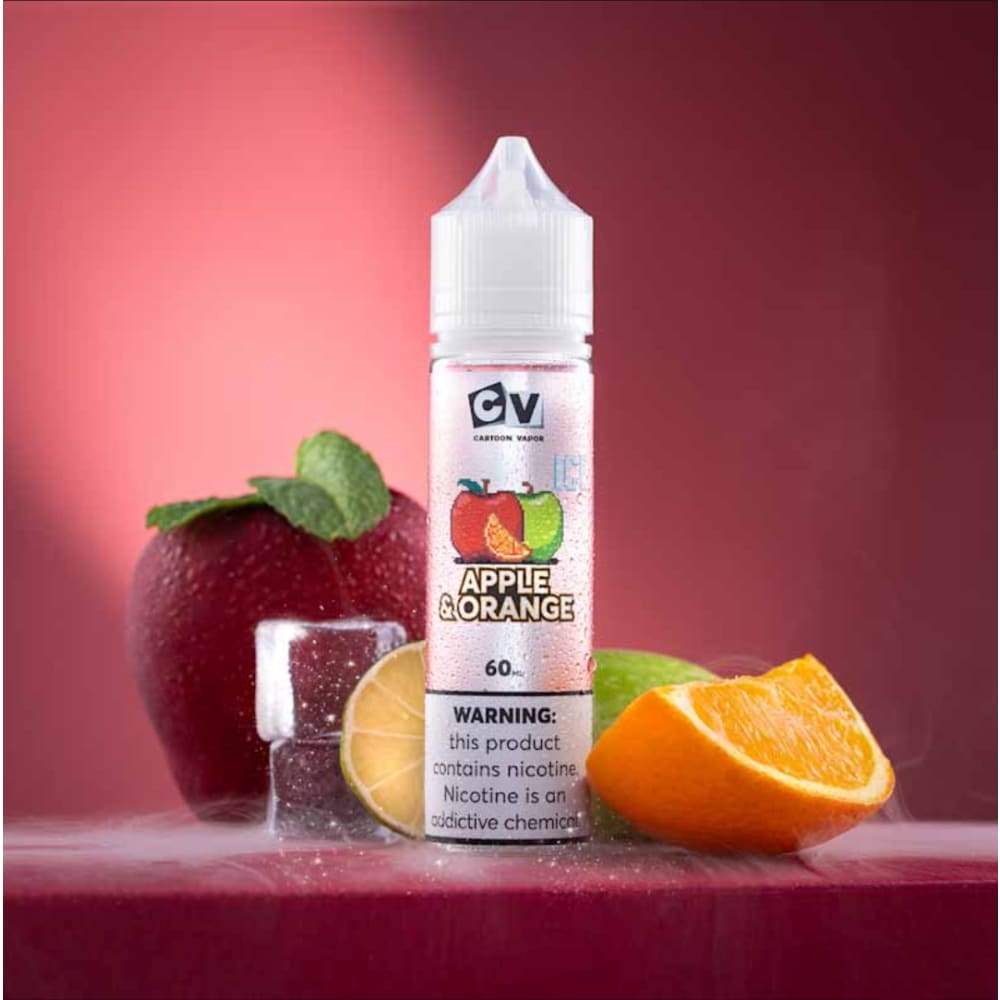 CV نكهة فيب تفاحتين برتقال ايس من سي - نيكوتين 3