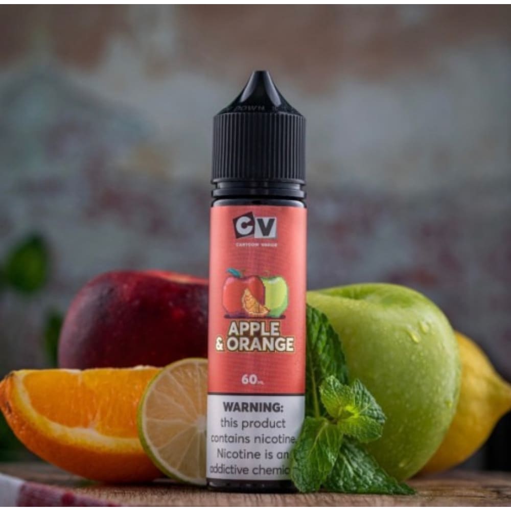 CV نكهة فيب تفاحتين برتقال من سي نيكوتين 3