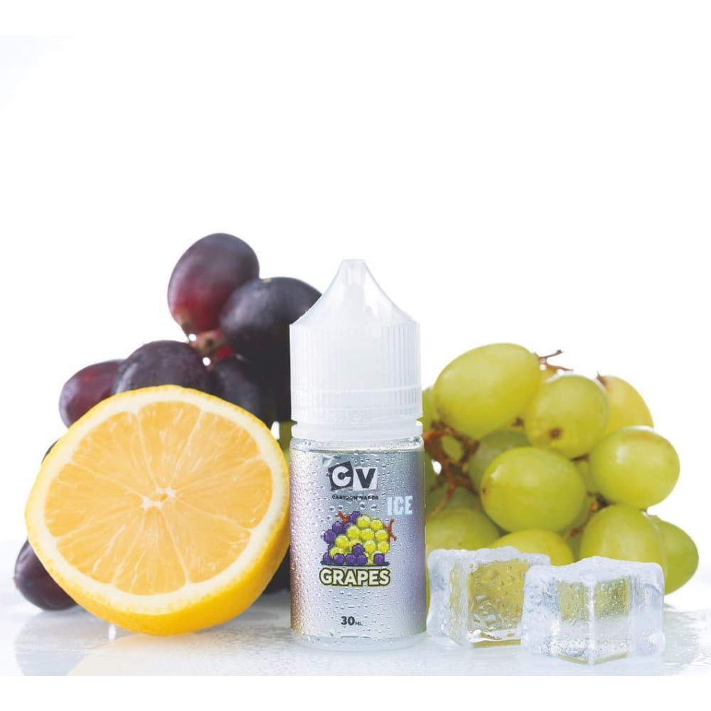 CV نكهة عنب ايس سولت نيكوتين من سي نيكوتين 30