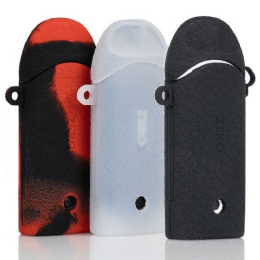 جراب سيليكون مع تعليقة سحبة زيرو - اسود