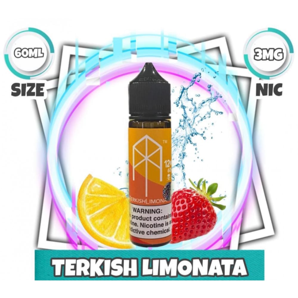 نكهة فيب فراولة ليمون من تركش نيكوتين 3