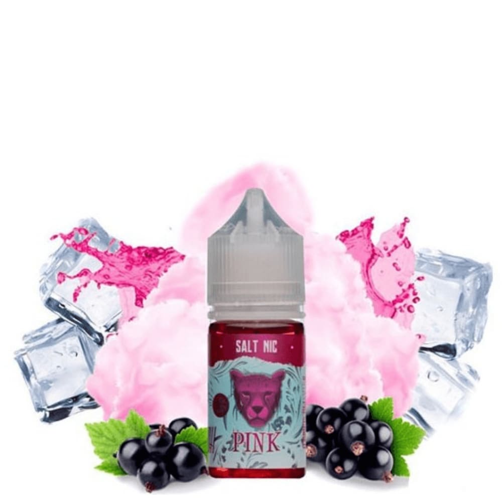 نكهة توت اسود و حلوى القطن ايس بنك بانثر سولت نيكوتين