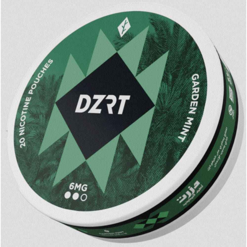 اظرف نيكوتين من شركة دزرت - DZRT NICOTINE POUCHES - Garden