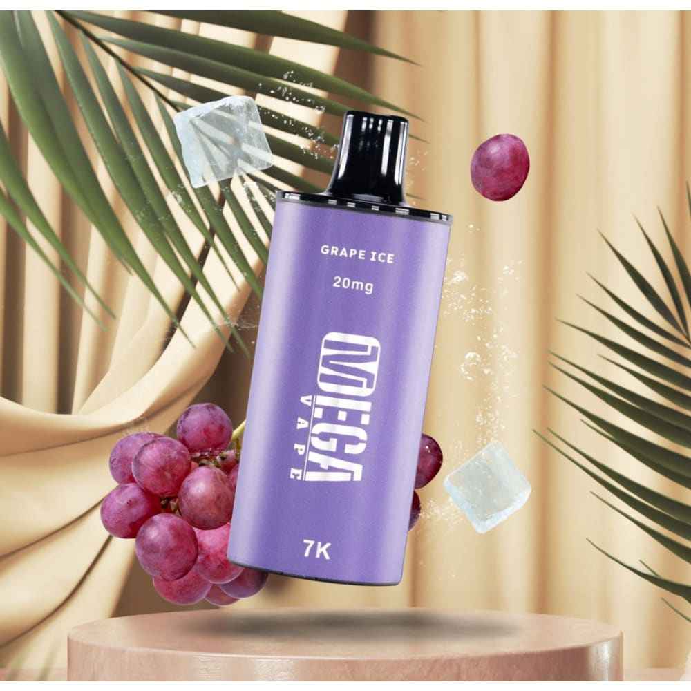 بودات ميقا 7000 شفطة 50 نيكوتين استخدام (بدون بطارية) MEGA