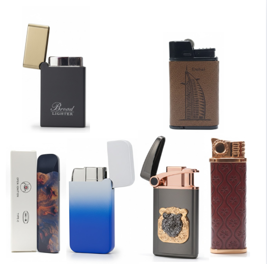 ولاعات متنوعة عدة اشكال واحجام Lighters