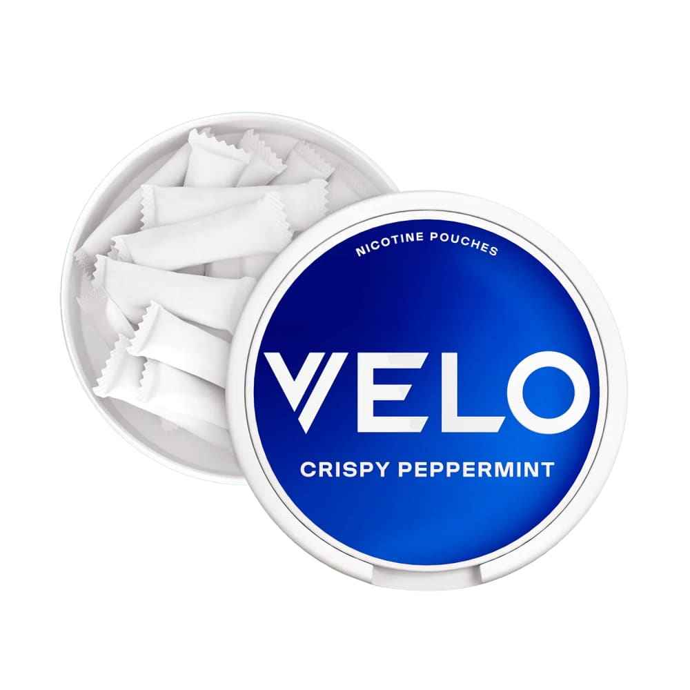 اظرف نيكوتين فيلو عدة نكهات VELO - (CRISPY PEPPERMINT)