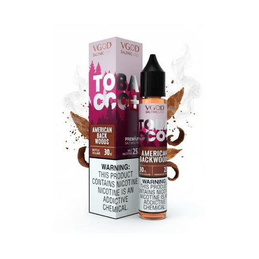 VGOD نكهة امريكان توباكو باك وودز سولت نيكوتين من فيقود