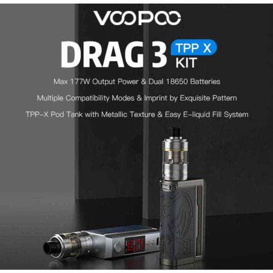 جهاز شيشة دراق 3 الاصدار الثاني DRAG 3 TPP-X