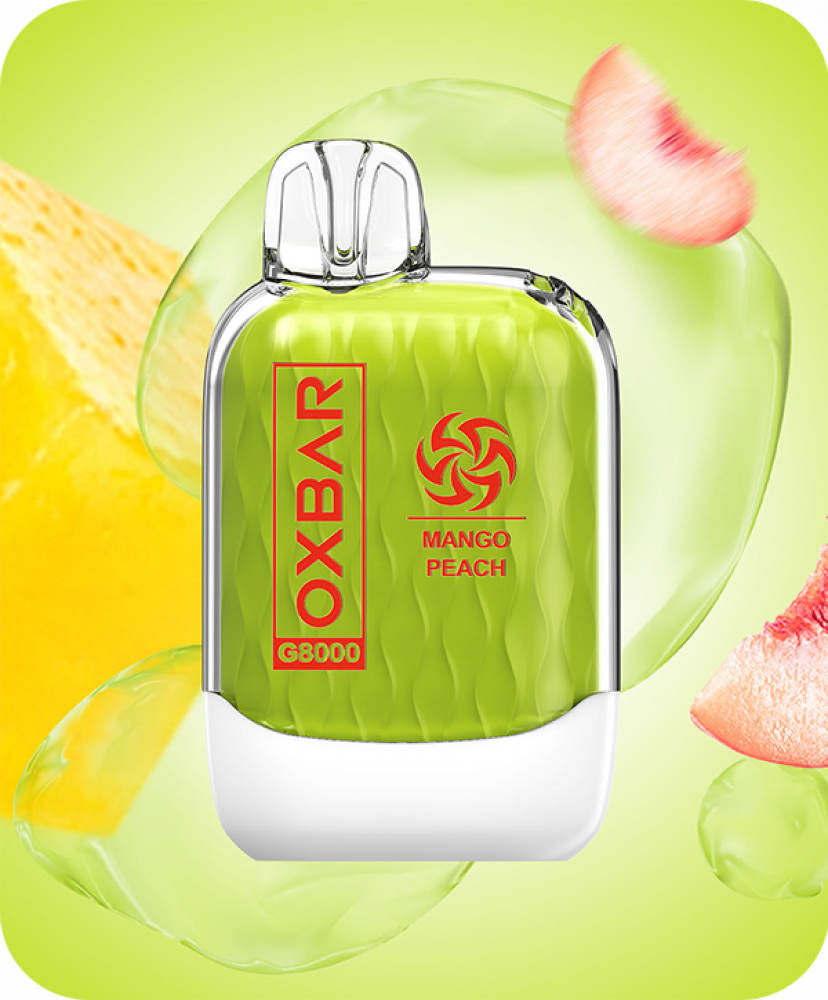 OXBAR سحبة سيجارة اوكسبار 8000 شفطة 20 نيكوتين عدة نكهات