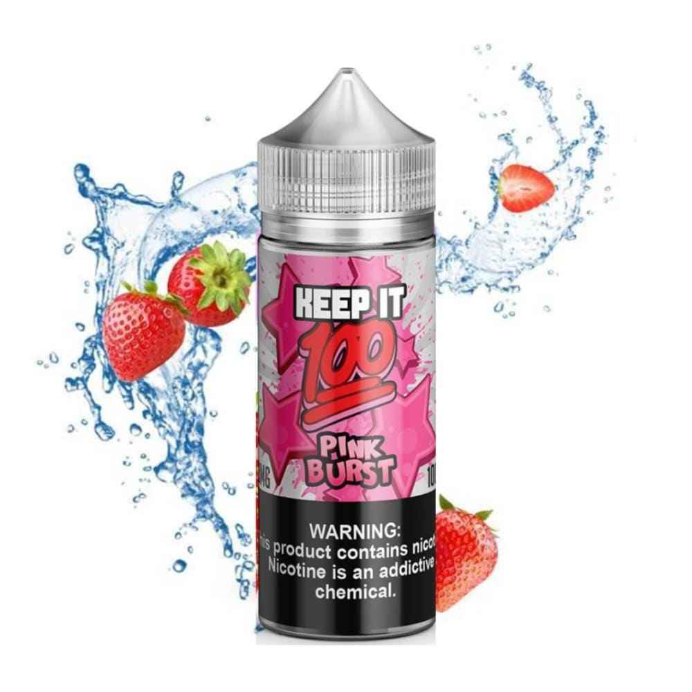 KEEP IT 100 نكهة فيب حلوه فراولة 100 مل من كيب ات - نيكوتين