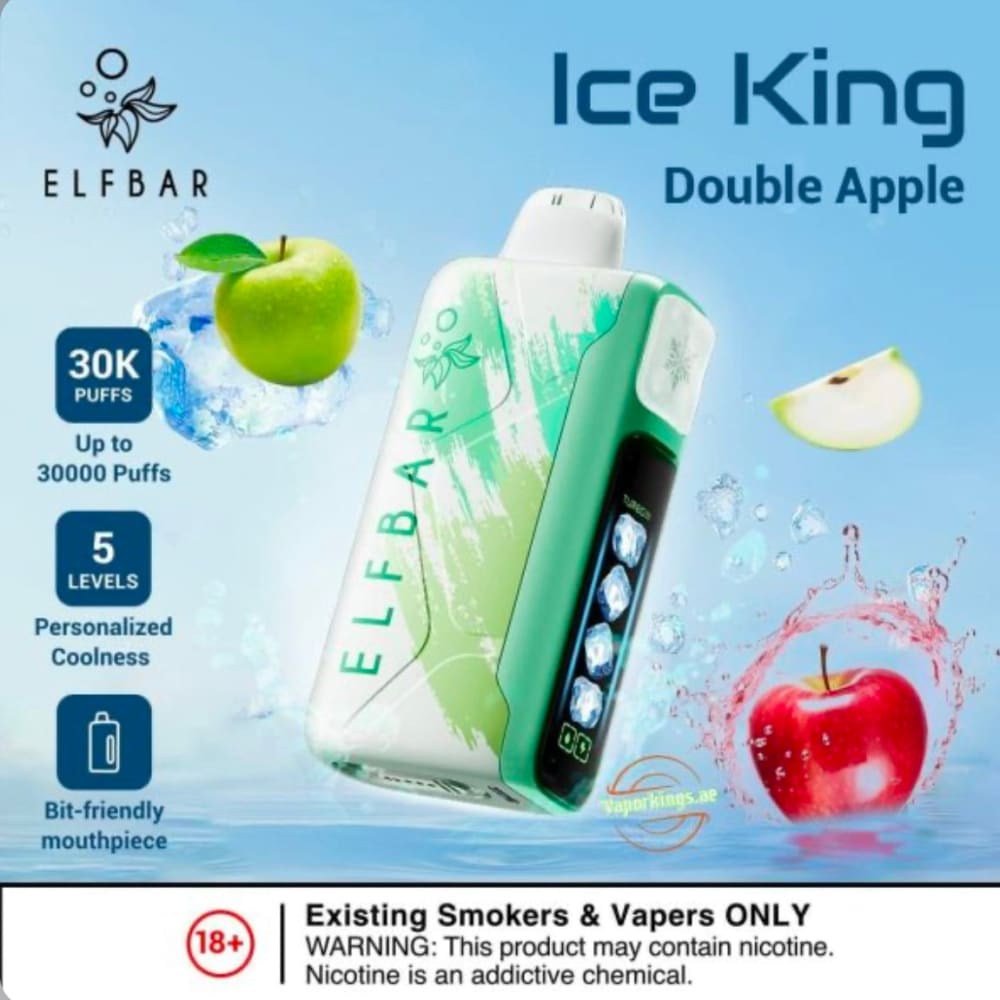 ELFBAR ICE KING سحبة سيجارة الفبار ايس كينق 30000 شفطة 20
