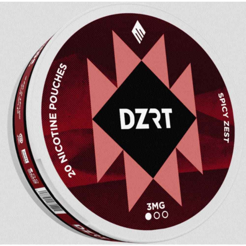اظرف نيكوتين من شركة دزرت - DZRT NICOTINE POUCHES - سبايسي